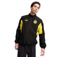 PUMA Borussia Dortmund FtblArchive Survêtement Full-Zip 2024-2025 Noir Jaune