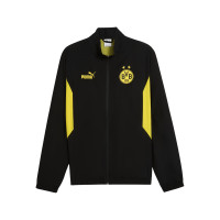 PUMA Borussia Dortmund FtblArchive Survêtement Full-Zip 2024-2025 Noir Jaune