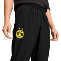 PUMA Borussia Dortmund FtblArchive Pantalon d'Entraînement 2024-2025 Noir Jaune