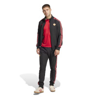 adidas Manchester United Terrace Icons Veste d'Entraînement Noir Rouge