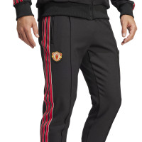 adidas Manchester United Terrace Icons Pantalon d'Entraînement Noir Rouge
