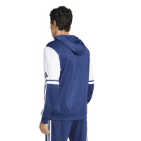 adidas Squadra 25 Hooded Trainingspak Full-Zip Donkerblauw Wit