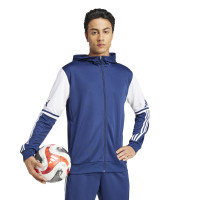adidas Squadra 25 Hooded Trainingspak Full-Zip Donkerblauw Wit