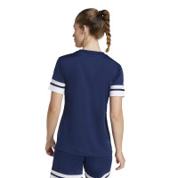 adidas Squadra 25 Maillot de Foot Femmes Bleu Foncé Blanc