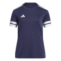 adidas Squadra 25 Maillot de Foot Femmes Bleu Foncé Blanc