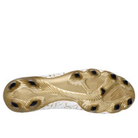 Skechers SKX_1.5 High Academy Gazon Naturel Chaussures de Foot (FG) Blanc Doré Noir