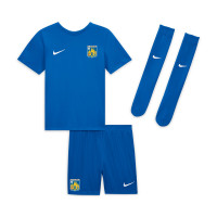 Nike KVC Westerlo Zomersetje 2024-2025 Kleuter Blauw
