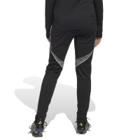 adidas Tiro 25 Competition Trainingspak 1/4-Zip Kids Zwart Wit Grijs