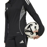 adidas Tiro 25 Competition Trainingspak 1/4-Zip Kids Zwart Wit Grijs