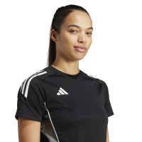 adidas Tiro 25 Competition Trainingsshirt Dames Zwart Grijs Wit