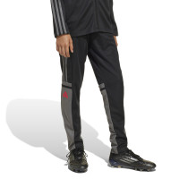 adidas Squadra 25 Pantalon d'Entraînement Enfants Noir Gris Rouge