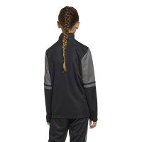 adidas Squadra 25 Trainingspak Full-Zip Kids Zwart Grijs Rood