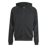 Survêtement décontracté adidas Tiro 25 à capuche entièrement zippé, noir