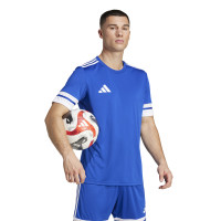 adidas Squadra 25 Maillot de Foot Bleu Blanc