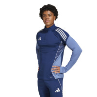 adidas Tiro 25 Competition Survêtement 1/4-Zip Bleu Foncé Blanc