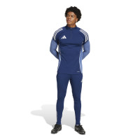 adidas Tiro 25 Competition Survêtement 1/4-Zip Bleu Foncé Blanc