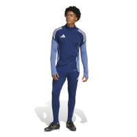adidas Tiro 25 Competition Survêtement 1/4-Zip Bleu Foncé Blanc