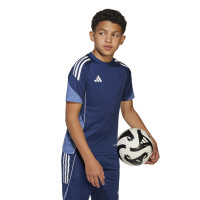 adidas Tiro 25 Competition Trainingsshirt Kids Donkerblauw Wit