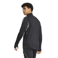adidas Tiro 25 Competition Haut d'Entraînement 1/4-Zip Noir Blanc Gris