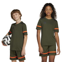 adidas Squadra 25 Voetbalshirt Kids Donkergroen Zwart Oranje