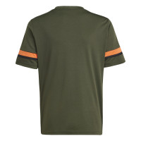 adidas Squadra 25 Voetbalshirt Kids Donkergroen Zwart Oranje
