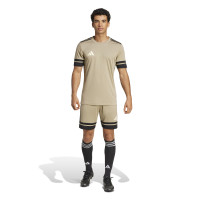 adidas Squadra 25 Voetbaltenue Beige Zwart