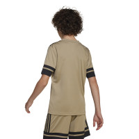 adidas Squadra 25 Voetbaltenue Kids Beige Zwart