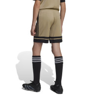 adidas Squadra 25 Short de Foot Enfants Beige Noir