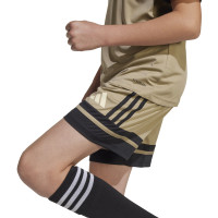 adidas Squadra 25 Short de Foot Enfants Beige Noir