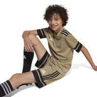 adidas Squadra 25 Short de Foot Enfants Beige Noir
