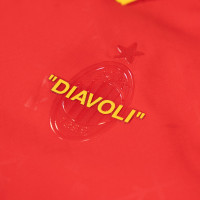 PUMA AC Milan X Off-White 4e Shirt Authentic 2024-2025 Rood