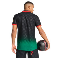 PUMA AC Milan X Off-White 4e Shirt Authentic 2024-2025 Zwart