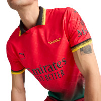 PUMA AC Milan X Off-White 4e Shirt Authentic 2024-2025 Rood