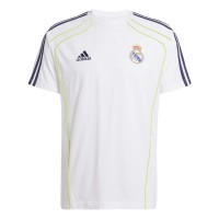 adidas Real Madrid Urban Purist T-Shirt Blanc Bleu Foncé Vert Clair
