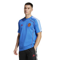 adidas Manchester United Urban Purist T-Shirt Bleu Rouge Blanc