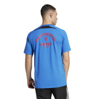 adidas Manchester United Urban Purist T-Shirt Bleu Rouge Blanc