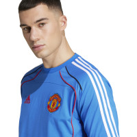 adidas Manchester United Urban Purist T-Shirt Bleu Rouge Blanc