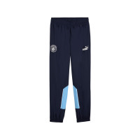 PUMA Manchester City FtblArchive Pantalon d'Entraînement 2024-2025 Bleu Foncé Bleu