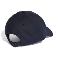 adidas 3-Stripes Baseball Cap Donkerblauw Wit