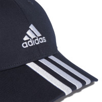adidas 3-Stripes Baseball Cap Donkerblauw Wit