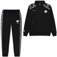 Touzani Damascus Alpine Trainingspak Full-Zip Kids Zwart Wit