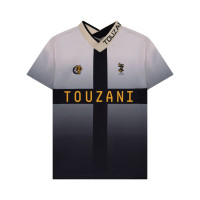 Touzani Taisho Maillot de Football Enfants Beige Noir Doré