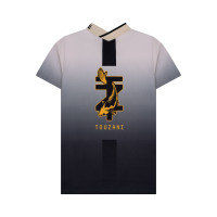 Touzani Taisho Maillot de Football Enfants Beige Noir Doré