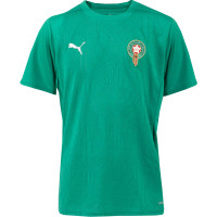 PUMA Maroc Ensemble Training 2024-2026 Vert Noir Argenté