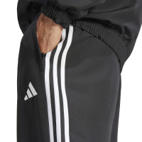 adidas Tiro 25 Essentials Trainingspak Full-Zip Woven Zwart Wit