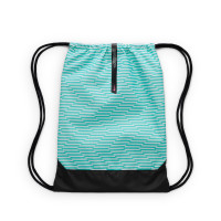 Nike Academy Gymtas Lichtblauw Zwart Roze