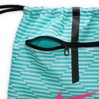 Nike Academy Gymtas Lichtblauw Zwart Roze