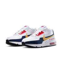 Nike Air Max Limited 3 Premium Baskets Blanc Bleu Foncé Rouge Jaune