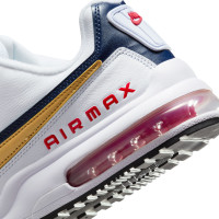 Nike Air Max Limited 3 Premium Baskets Blanc Bleu Foncé Rouge Jaune