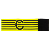 Brassard de Capitaine Stanno pour enfant jaune noir